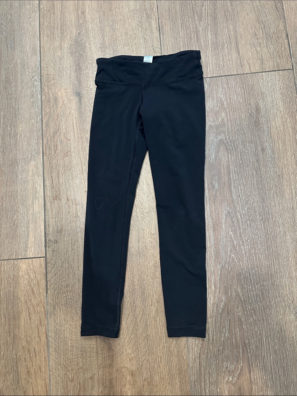 Ivivva girls Black Active Leggings. Size 6.